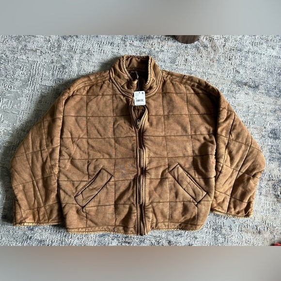FP Free People Dolman quilted jacket size Small S MRP 198 USD - Picture 1 of 3